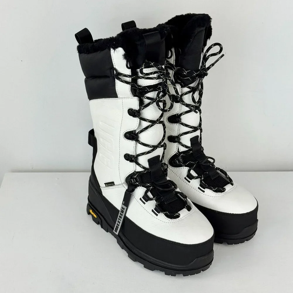 Men's 4, Women's 5 - UGG SHASTA TALL EXTREME WATERPROOF Gortex Boots - White